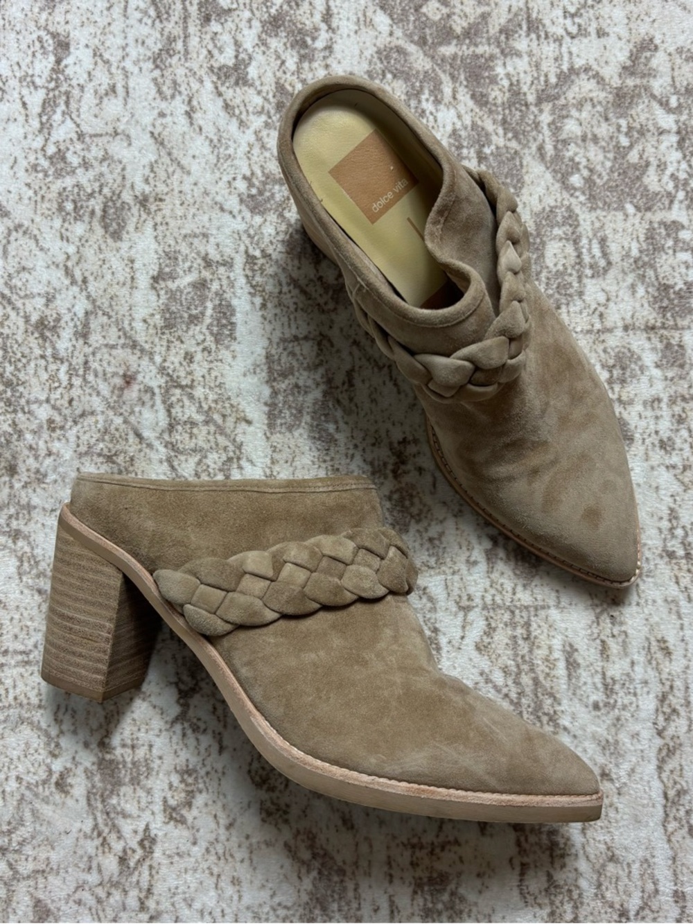 Dolce‎ Vita Serla Mules Truffle Size 8